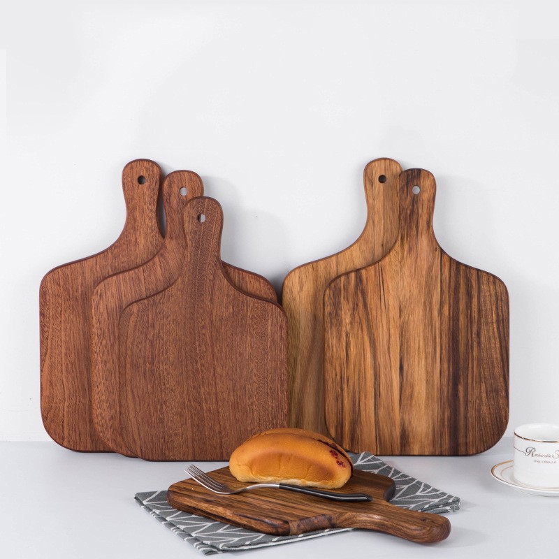 Acacia madera tablero de madera tablero de corte de madera fábrica de herramientas de cocina al por mayor tablero de madera multi-modelo tablero de corte de madera