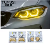 Для BMW 2S F22 F23 M2 2012-2017 желтый дневной ходовой свет, меняющий цвет источника света, чип DRL