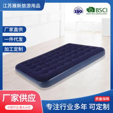 厂家户外便携气垫床折叠单双人充气床垫加厚植绒床垫家用充气床垫