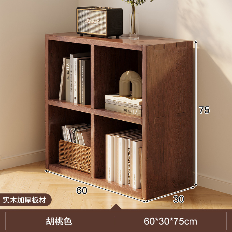 Gabinete de almacenamiento de ventana salediza de madera maciza, gabinete de rejilla, alféizar de la ventana, estantería, pequeño gabinete en el balcón, estantería de almacenamiento, estantería baja