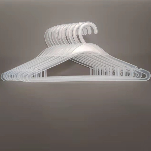 Wholesale dry cleaning shop disposable hangers foreign trade clothing factory universal hangers hotel plastic hangers home thickening