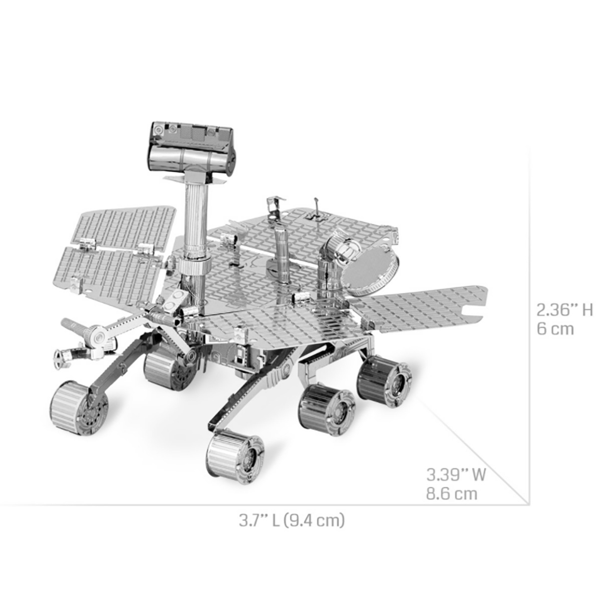 R2D2DIY puzzle de metal 3D hecho a mano modelo tridimensional para adultos Juguetes de puzzle de ensamblaje