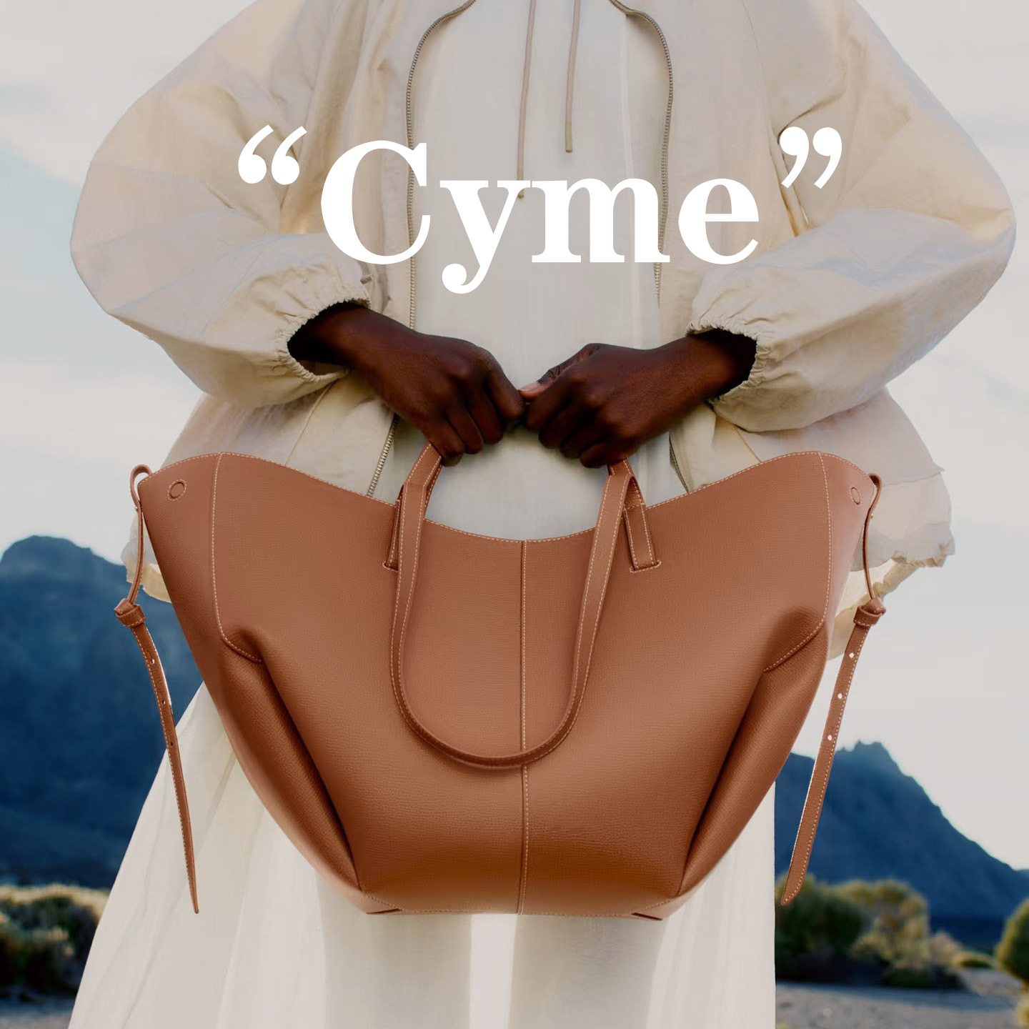 Bolsa de ala francesa en stock Europa y América vintage Cyme tote bolsa de cuero grande capacidad hombro brazo bolsa mujer