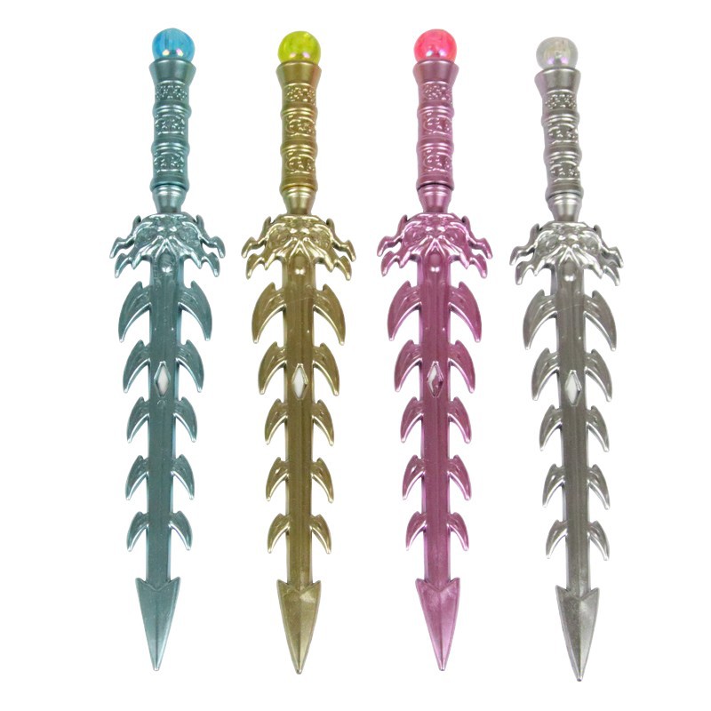 Dragón creativo espada gel pluma anime arma pluma estudiante Premio regalo escritura herramienta agua pluma fábrica al por mayor