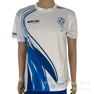 超细纤维全涤外贸广告衫出口美码 无触感升华图案印刷T-shirt