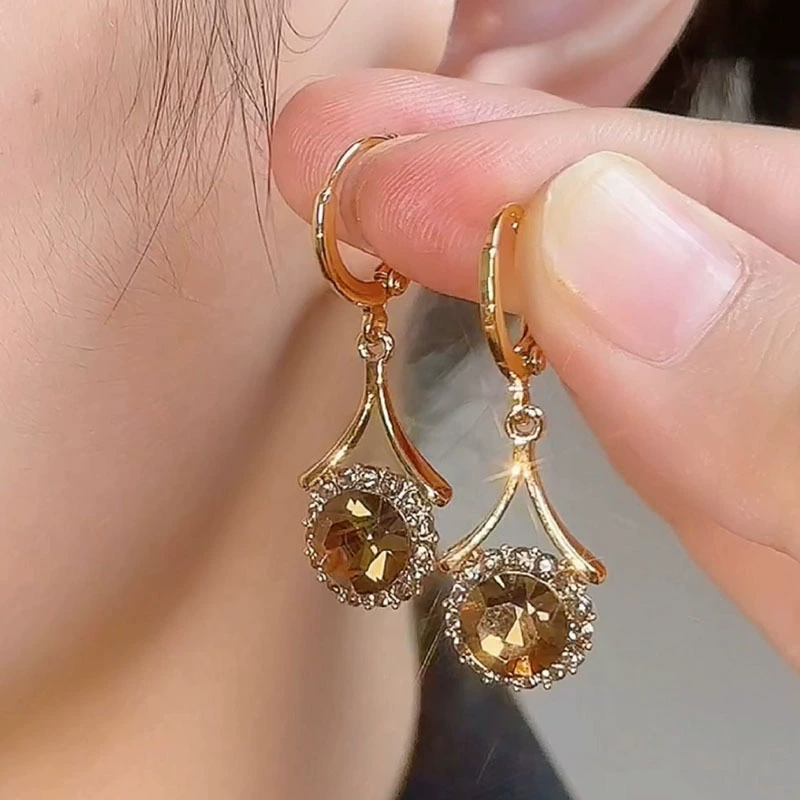 Серьги серебро 925, циркон, бантик и кошачий глаз, легкая люксовая эстетика