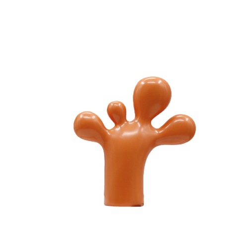 Nordic modern minimalist creative black and white paw feet desk study decor home living room model room hotel soft furnishings