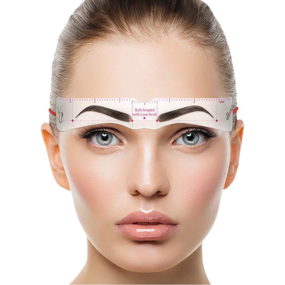 Cross-border Venta caliente montado en la cabeza Inglés Tarjeta de la ceja de silicona de una sola pieza traje de la tarjeta del tordo del pie perezoso ayuda tordo