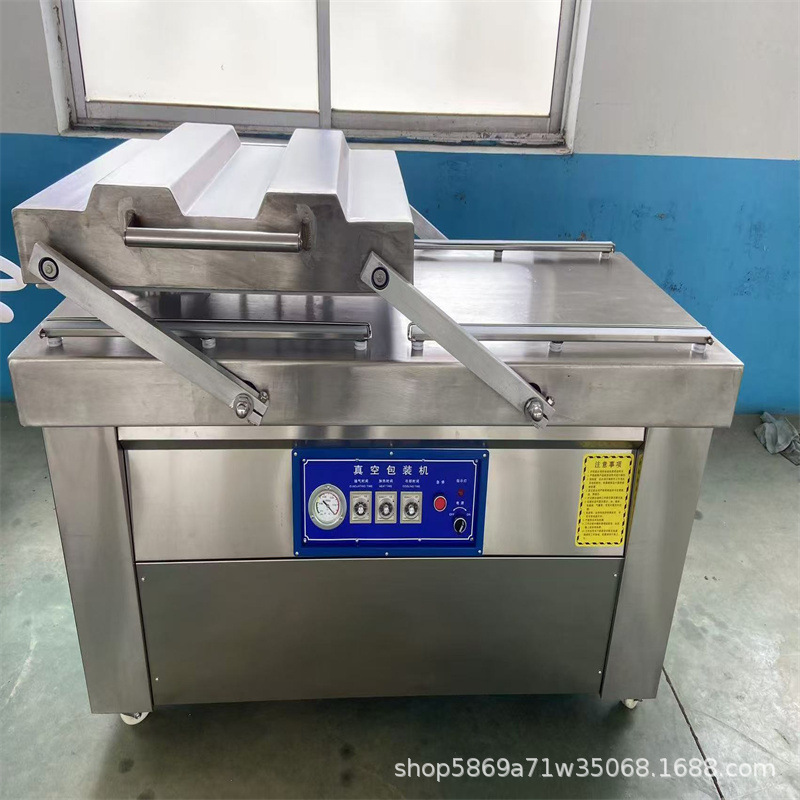 小型600型双室真空包装机麻辣休闲零食真空封口机 商用真空封口机