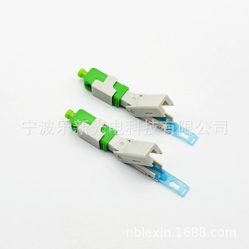 Быстроразъемный оптоволоконный коннектор SC/APC, холодный, выдвижной, 52 мм - DR12-B