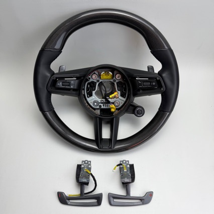 Suitable for Porsche 911 Panamera Macan Cayenne 718/992Gt3Rs Steering Wheel Paddle Shift Modification