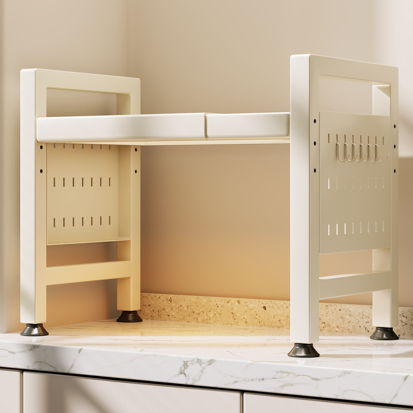 Estante Organizador para Microondas de 1 Nivel para Cocina