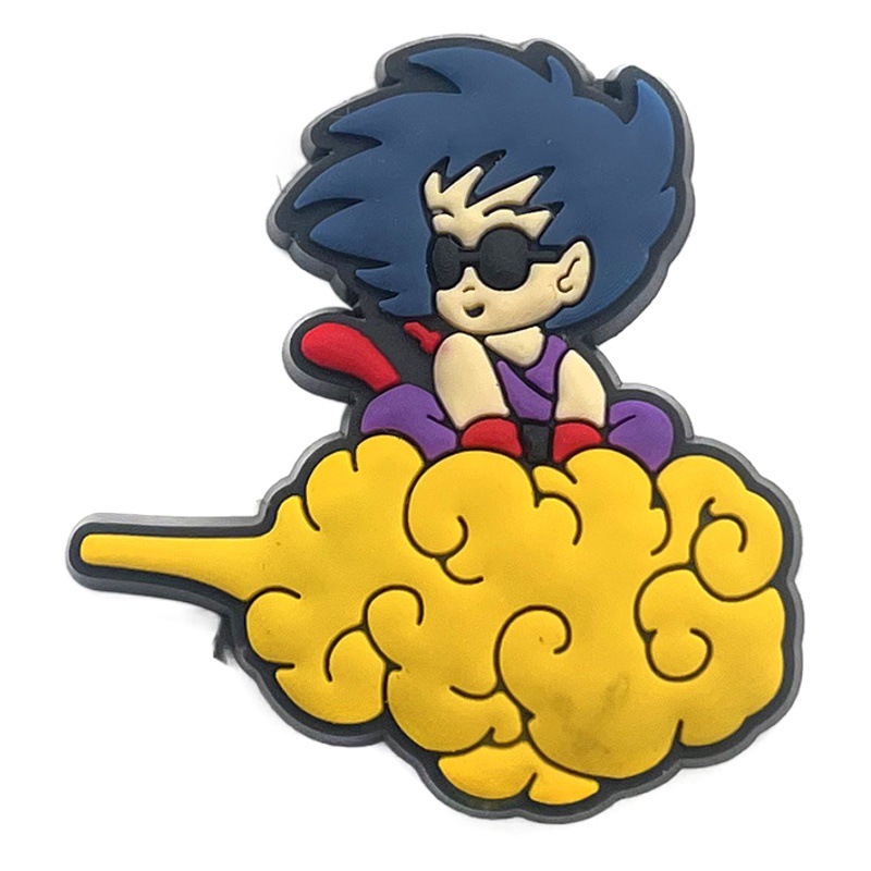 七龍珠洞靴花pvc靴花靴バックル手環帯diy靴服アクセサリー部品