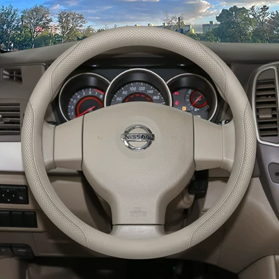Modified Four-Season Steering Wheel Cover | Steering wheel cover - nissan-exclusive-round-purmi-ultra-thin-style-nissan-sylphy