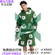 S卫衣男高品质木棉花发泡卫衣潮牌连帽衫高端休闲连帽男式卫衣