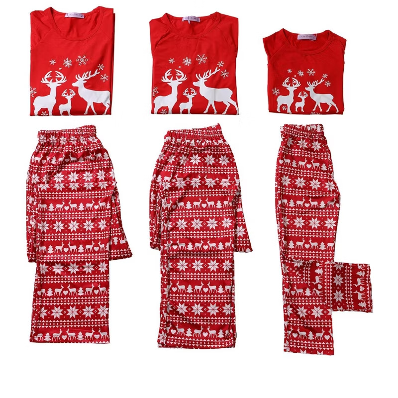 Christmas pjamas new home pajamas set Christmas monster print…