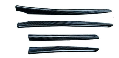 Tesla's New Model Y3 Dashboard: Other Automotive Interior Supplies - renewed-y3-inner-door-trim-strip-25-models-matte-carbon-pattern