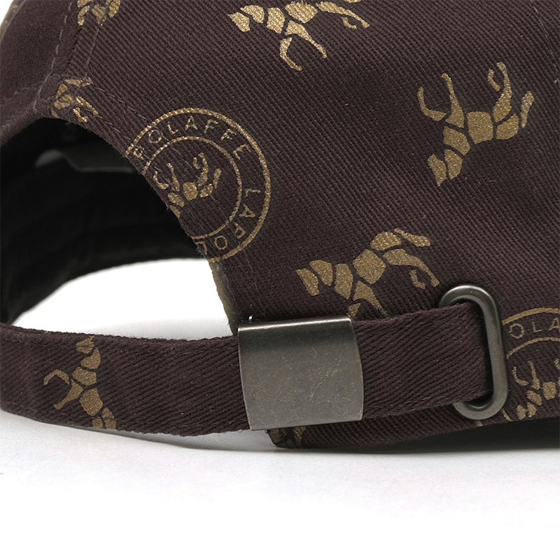 LAPOLAFFE Pony Baseball Sombrero de impresión de lienzo A121#