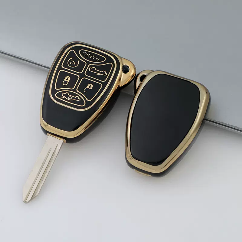 跨境适用侠直板克莱斯勒钥匙套吉普基指挥官牧马人自由光车钥匙包