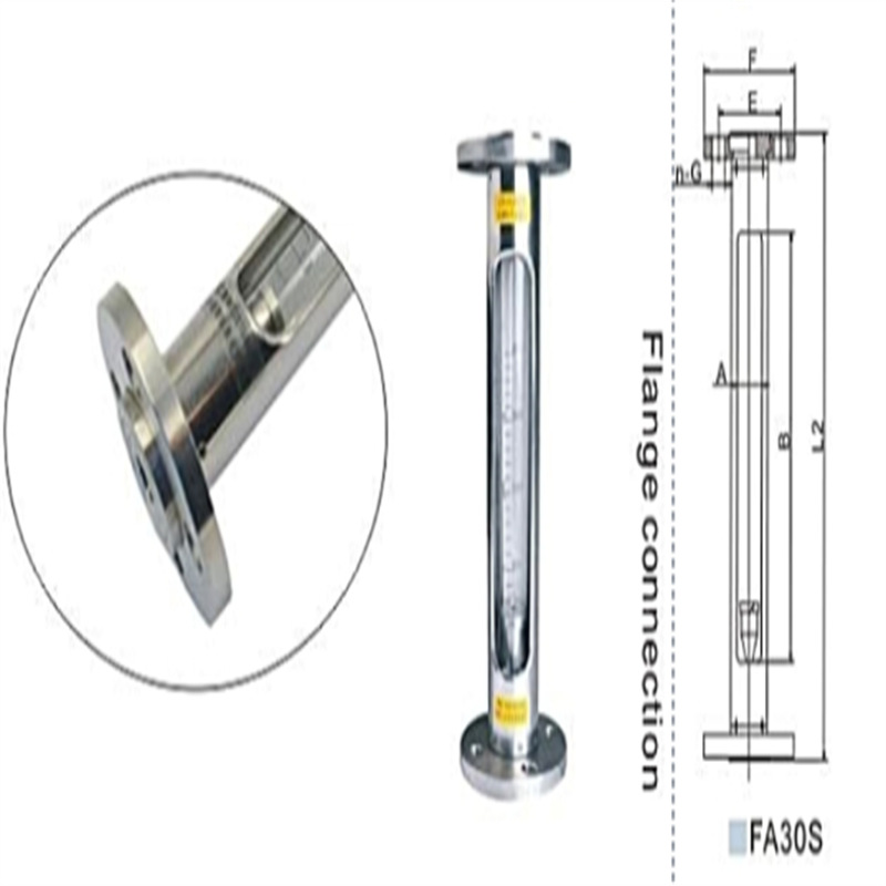 厂家直销VA30S-15-25-40-50全304不锈钢玻璃转子流量计MBLD NBDC