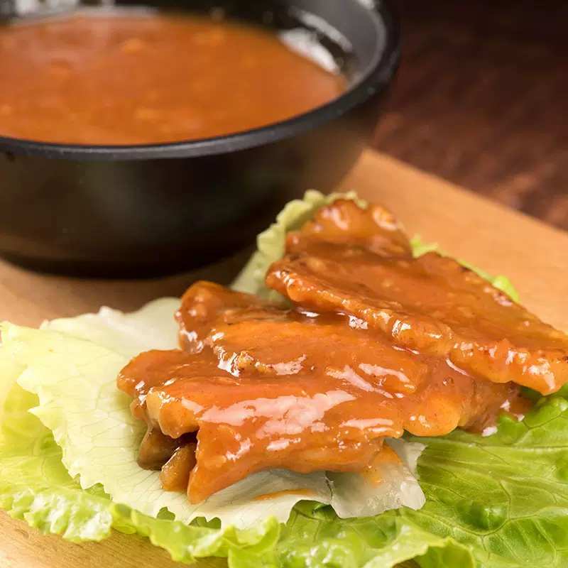 韩式蘸酱商用餐饮装烤肉酱烧烤调味酱蒜蓉辣火鸡面酱调味料