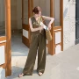 夏季复古通勤2026阔腿裤
