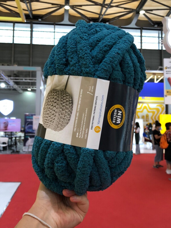 Cat Tail Yarn Diy Braided Thick Line Foreign Trade Features Fixed Dye Handmade Cat Nest Blanket Line Special Thick Hand-Braided Iceland Line