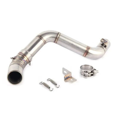 Motorcycle exhaust pipe is suitable for KTM DUKE 125 200 390 RC390 middle section exhaust (Motorcycle exhaust pipe) - ktm-middle-section