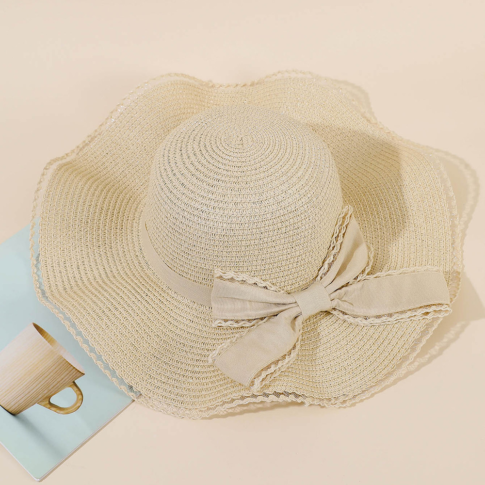 2023 nuevo sombrero para el sol UV femenino sombrero para el sol de vacaciones junto al mar