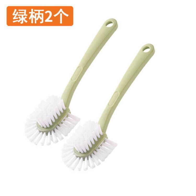 [사용 걱정 없음] 5면 구두솔 [녹색 손잡이*2개]