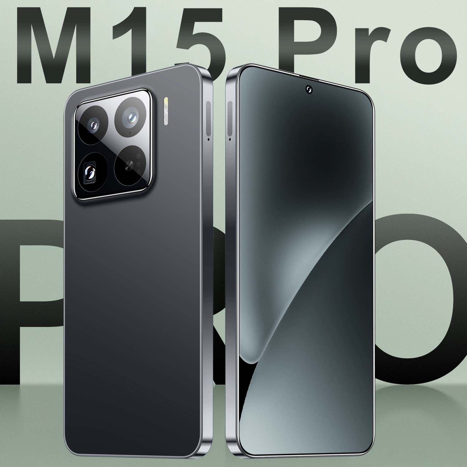 Новый M15 Pro кросс-бар мобильный телефон глобальная версия 16+1T высоко-четкость экран Android смартфон источник производитель