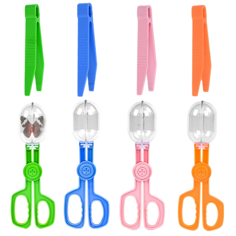 Детские цветные ловушки насекомых на открытом воздухе Зажим капсулы Зажим для ножниц