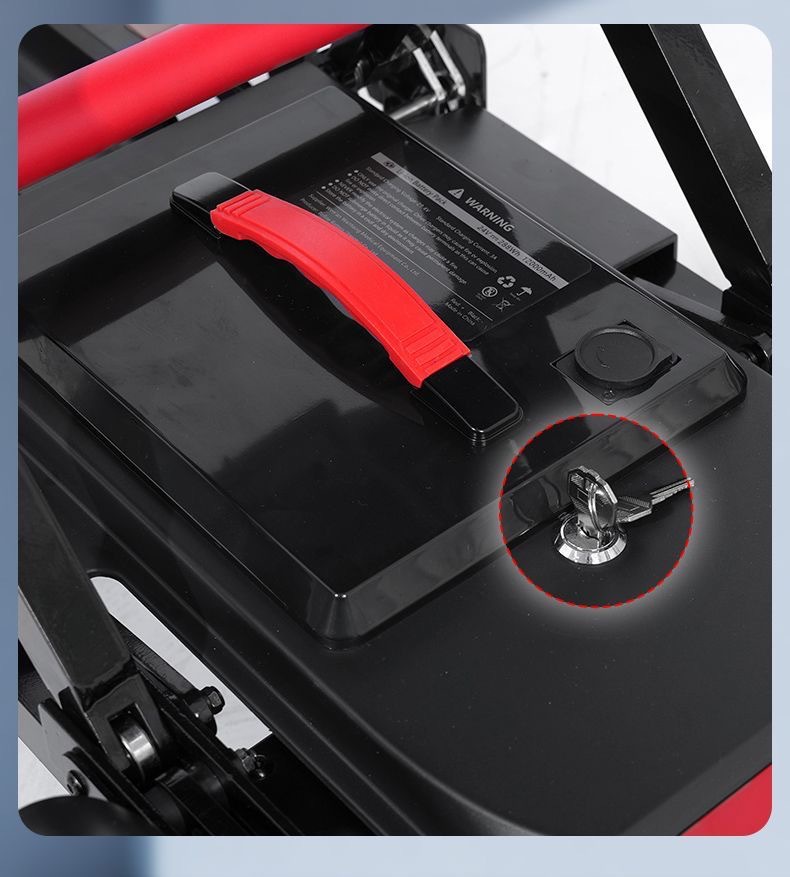 Yingkang Electric Four-Wheel Scooter for the Elderly Yk-001 Lightweight Foldable Portable Model with 10Ah Lithium Battery