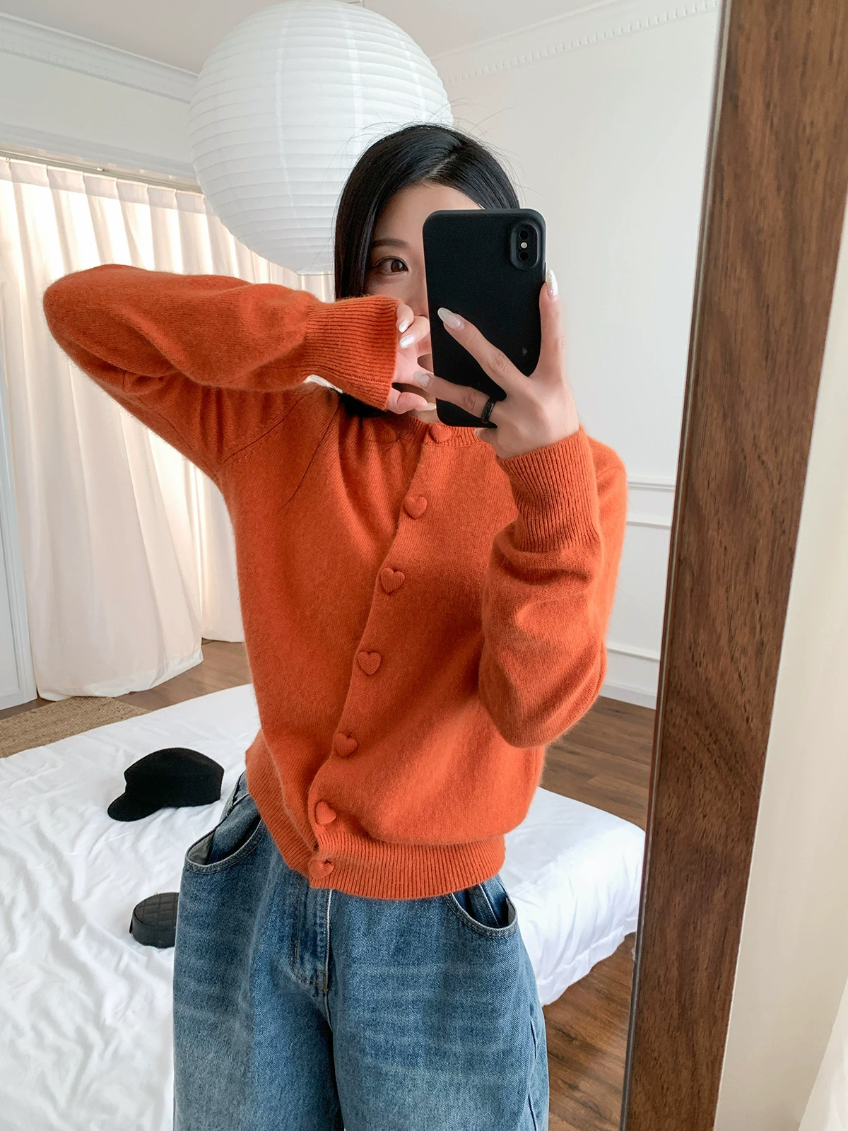 Autumn thin cardigan, cute sweater
