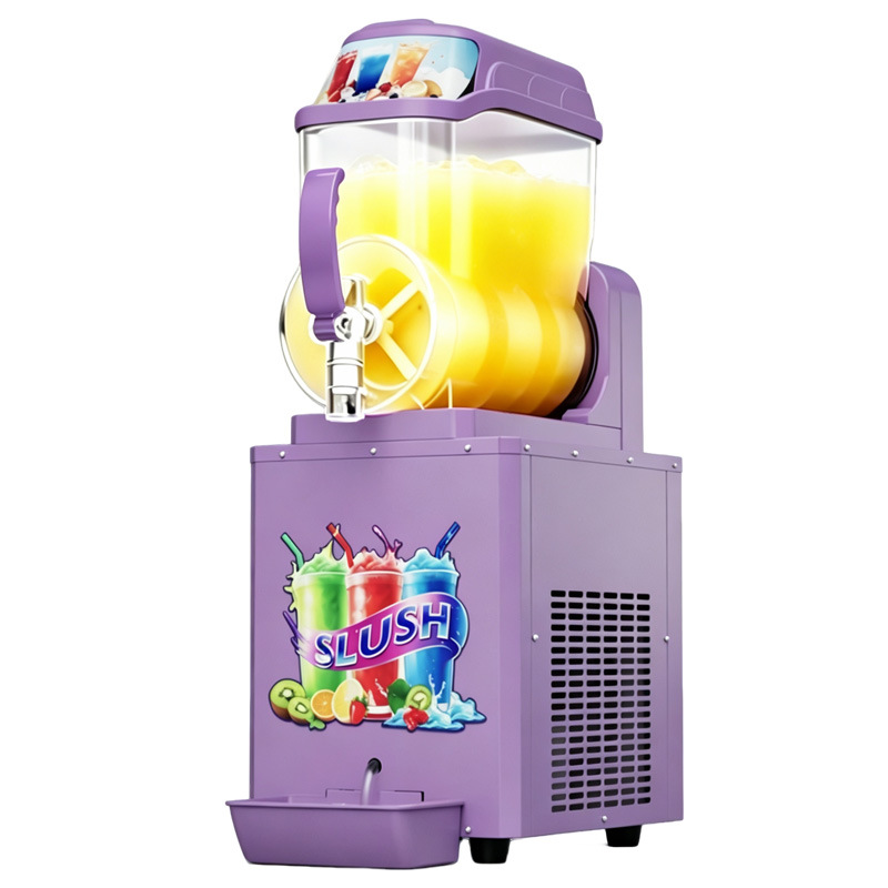 Máquina de Granizados Comercial de un Cilindro, Dos Cilindros, Tres Cilindros, Máquina para Derretir Nieve, Máquina de Smoothies, Máquina de Jugos, Máquina de Bebidas Frías, Máquina de Granizados image 16