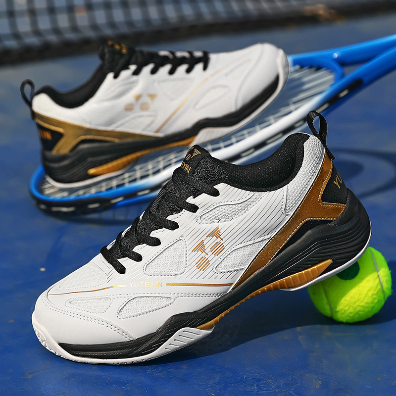 New Badminton Shoes for Men, Professional Training Outdoor Wear-Resistant Non-Slip Tennis Shoes for Women, Breathable Table Tennis Shoes for Couples New Badminton Shoes for Men, Professional Training Outdoor Wear-Resistant Non-Slip Tennis Shoes for Women, Breathable Table Tennis Shoes for Couples