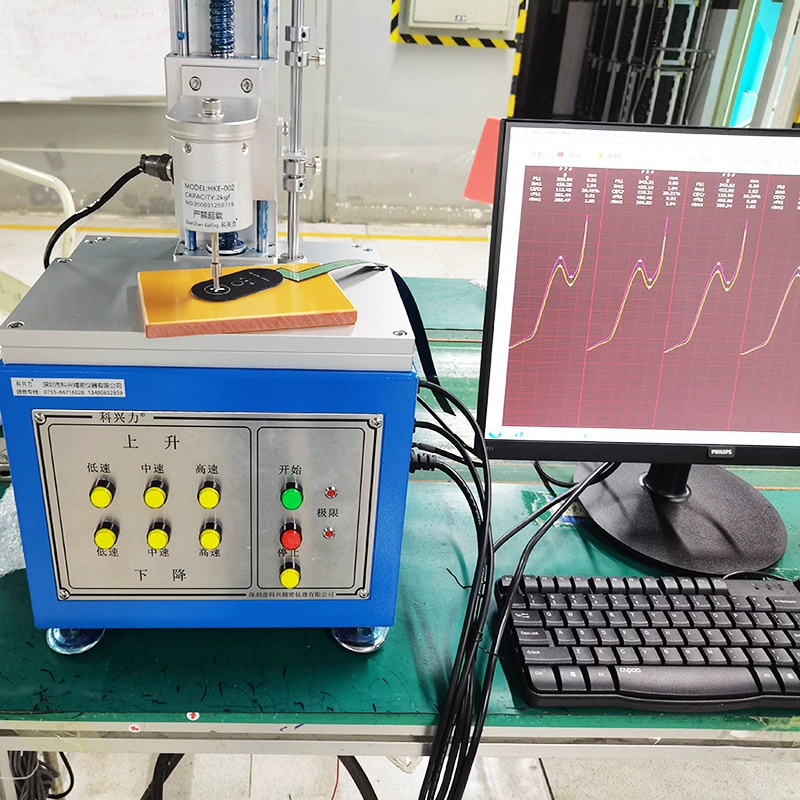 Компьютерная сервоприводная кривая смещения нагрузки на срок службы испытательной машины