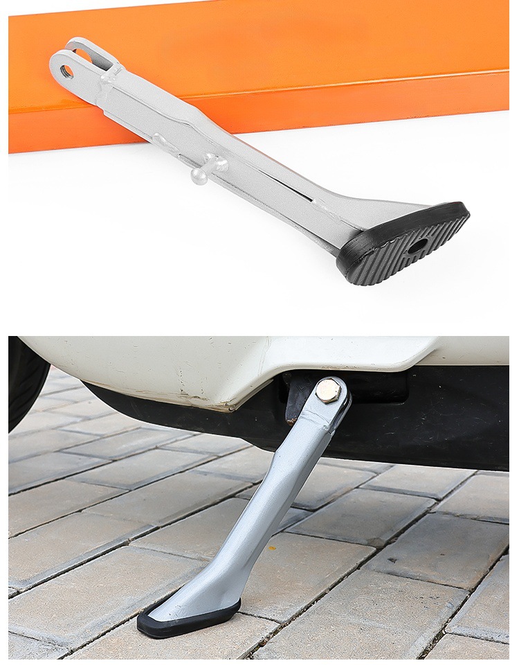 Electric Vehicle Modified Side Stand Single Stand Motorcycle Side Support Side Stand Side Foot Support Side Stand Thickened Footrest Ladder