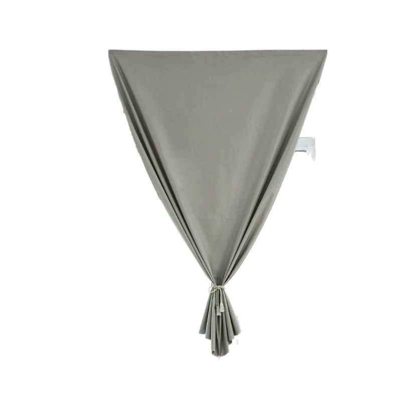 Популярный товар — полностью затемняющие шторы, безотверстная покрывающая ткань с липучкой, простые термоизолирующие шторы для балкона и спальни