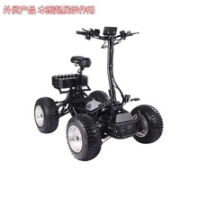 新款电动成人电动沙滩车四轮越野车独立悬挂四驱电动车油刹带倒挡