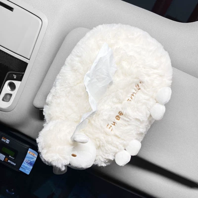 Visor Car Paper Box Tissue — Car tissue box/set