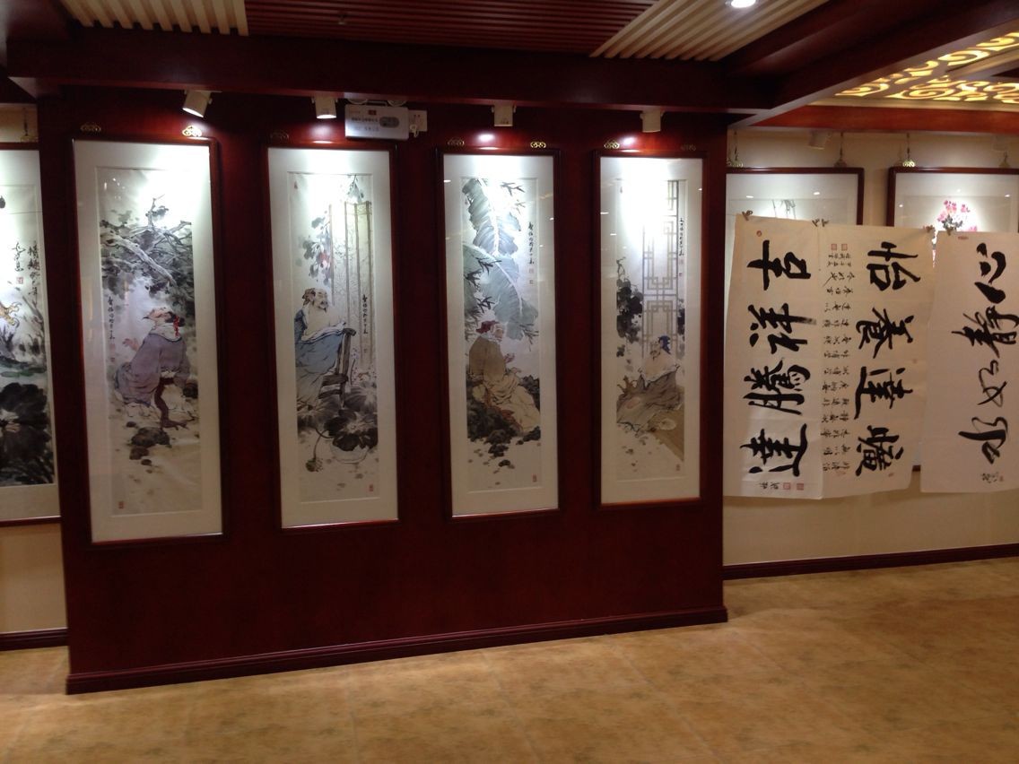 实木画框装裱字画框字画书法字帖国画大型框绫子定制-阿里巴巴