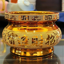 陶瓷砂金香炉家用供奉插香室内招财烧佛堂用品佛具寺庙香薰炉