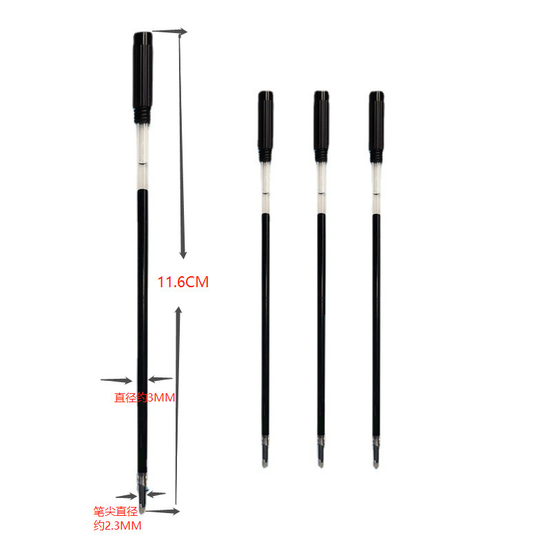 Import plastic smooth black rollerball pen