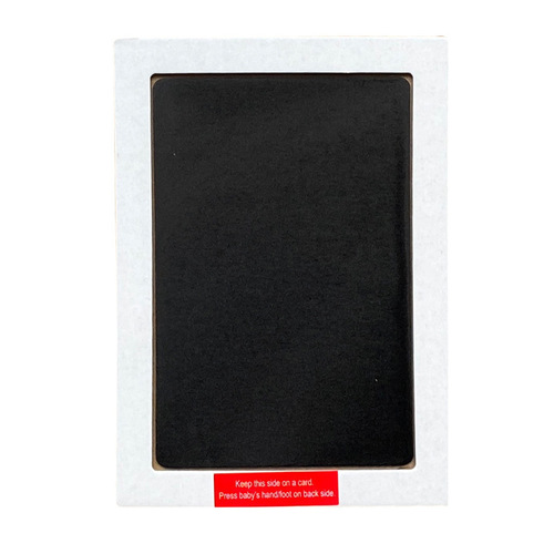 Large Baby Handprint Footprint Wash-Free Ink Frame for Kids, Newborn Hand and Footprint Clay Ink