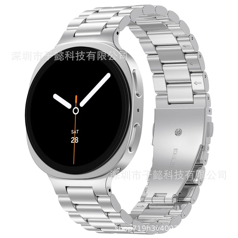 Samsung watch8 ストラップ Sanzhu スチールストラップ watch8 クラシックオールインワンステンレススチールメタルストラップに適しています。|undefined