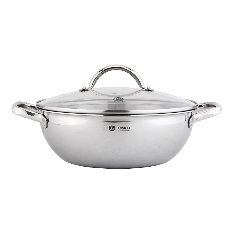 LUNKAI 18 / 10 Hotpot de acero inoxidable Hotpot Hot image 6
