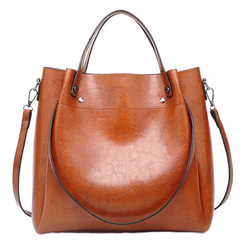 Bolso bandolera de gran capacidad para ir al trabajo, para piel grasa, nuevo bolso de hombro único de moda europea y americana para mujer