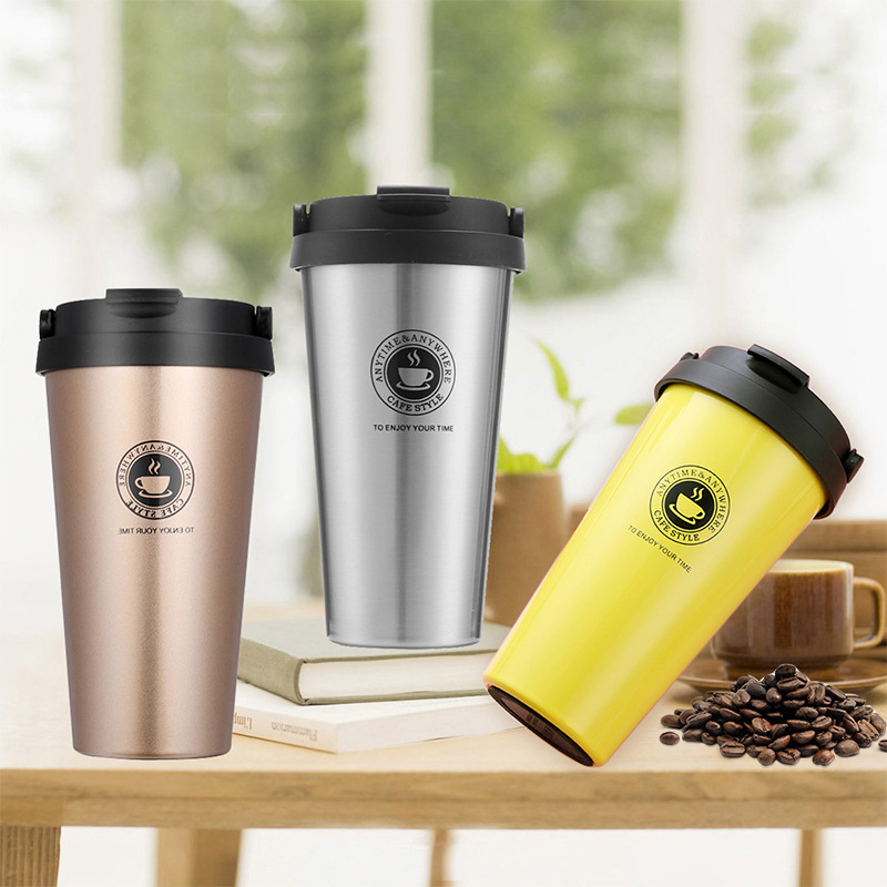 304 vacuum Stainless steel portable Mug outdoors Water cup originality Portable vacuum cup gift glass logo