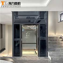 别墅电梯工厂小型观光阁楼自建房二三层复式家用电梯小型无地坑